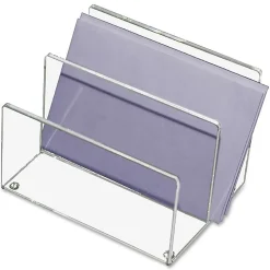 Kantek Mini Sorter, 4" x 4 1/8" x 6 5/16", Clear