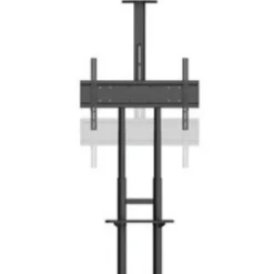 Kanto MTM86PL Rolling TV Cart - 200 lb Load Capacity - 4 Casters - 3" Caster Size - Solid Steel, Steel, Plastic