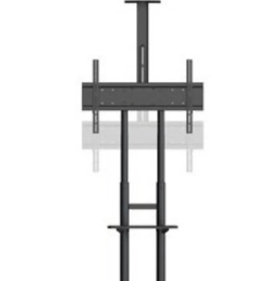 Kanto MTM86PL Rolling TV Cart - 200 lb Load Capacity - 4 Casters - 3" Caster Size - Solid Steel, Steel, Plastic