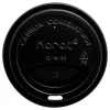Karat Hot Cup Lids, 10 - 24 Oz, Black, Pack Of 1,000 Lids