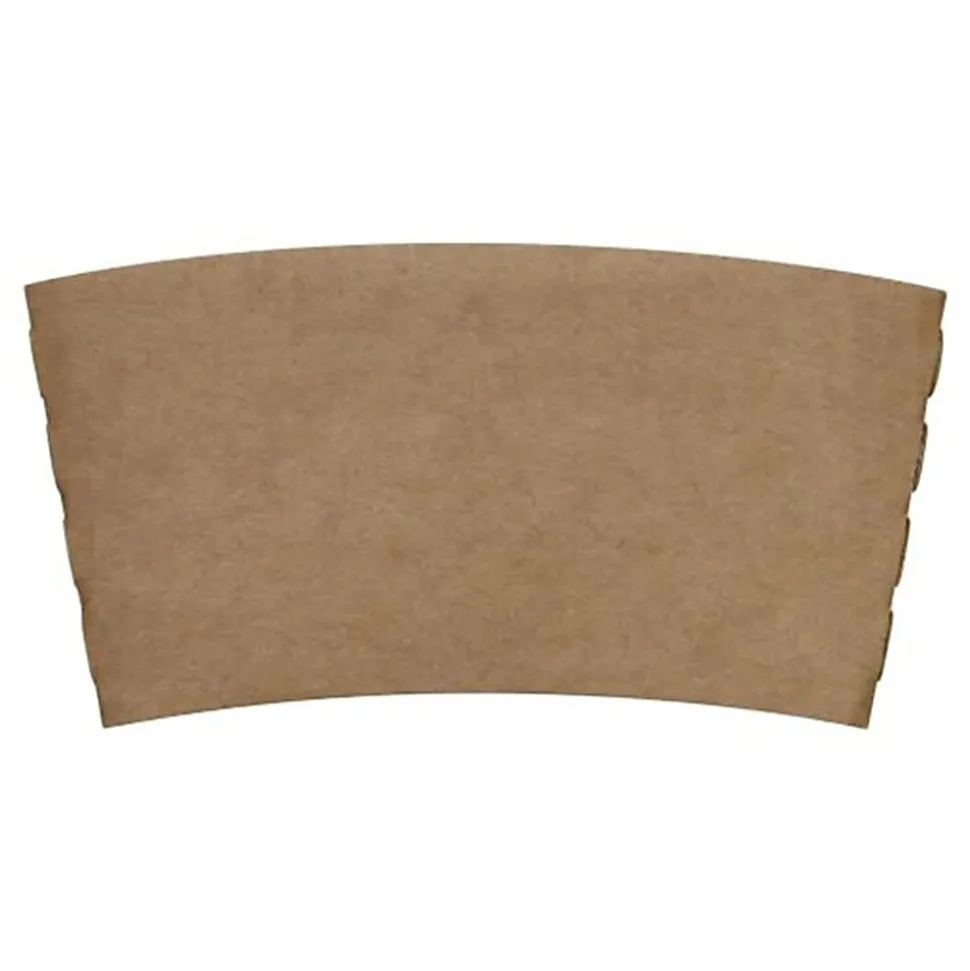 Karat Java Jacket Cup Sleeves, Kraft Brown, Pack Of 1,000 Sleeves