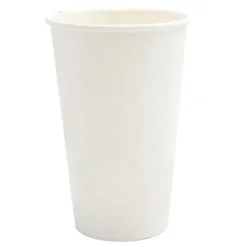 Karat Paper Hot Cups, 12 Oz, White, Set Of 1,000 Cups