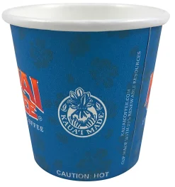 Kauai Coffee Cups, 12 Oz, Blue, Pack Of 500