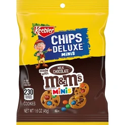 Keebler M&M Cookie Packs, 1.6 Oz, Box Of 30