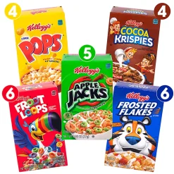 Kellogg's Cereal Assortment Pack, Pack Of 25 Cereal Boxes
