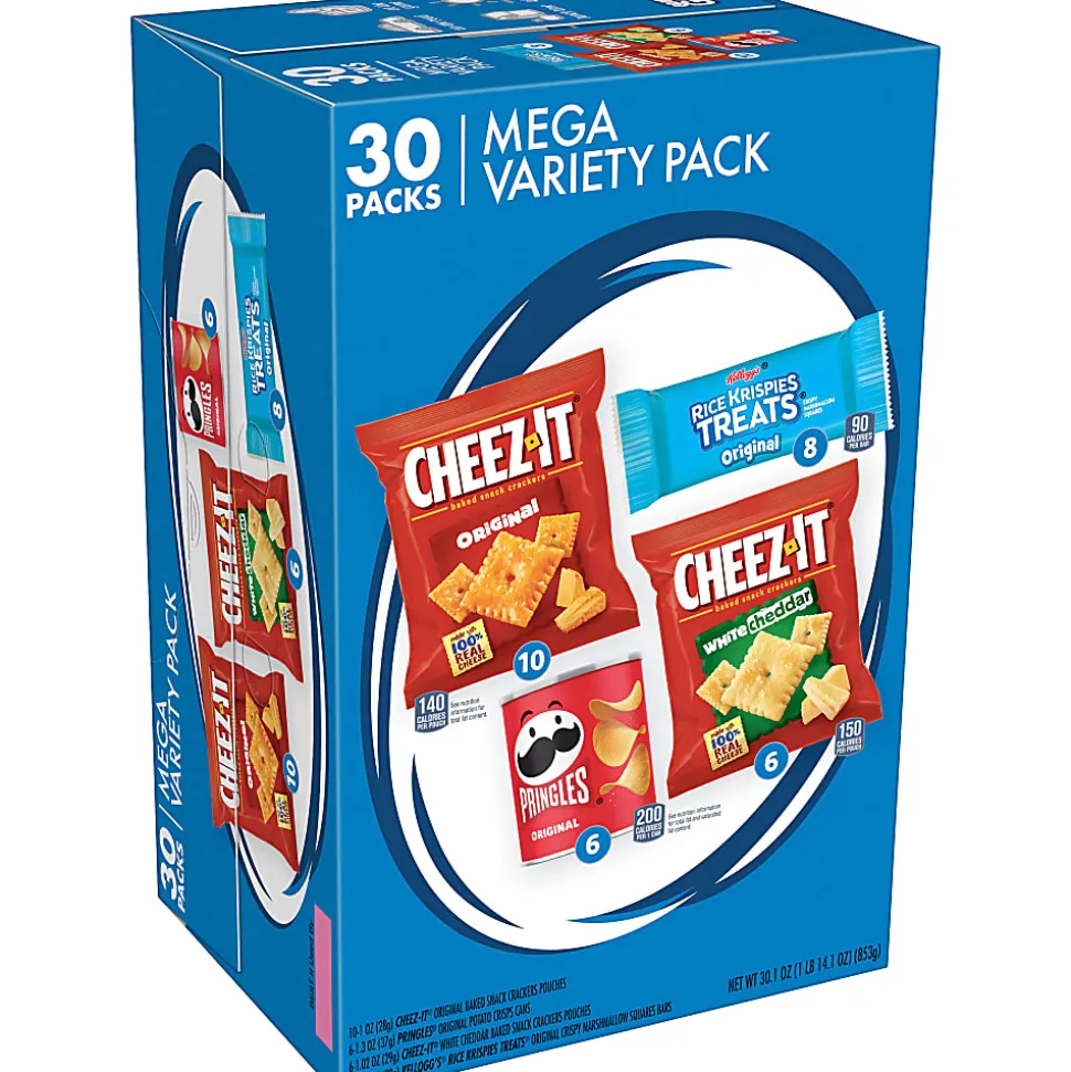 Kellogg's Keebler Mega Variety Pack, 30 Bags Per Box, 30.1 Oz