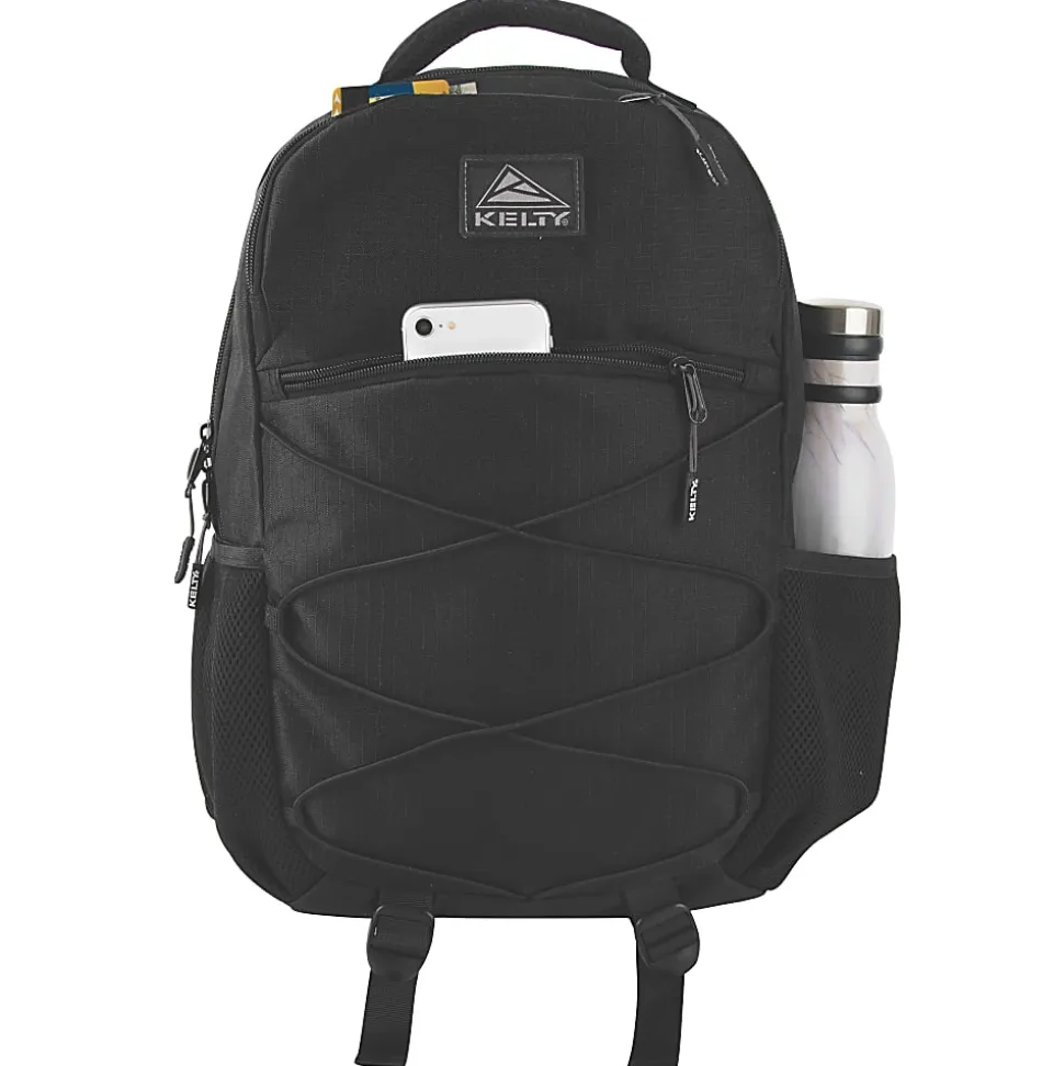Kelty Bungee Backpack With 17" Laptop Sleeve, Black