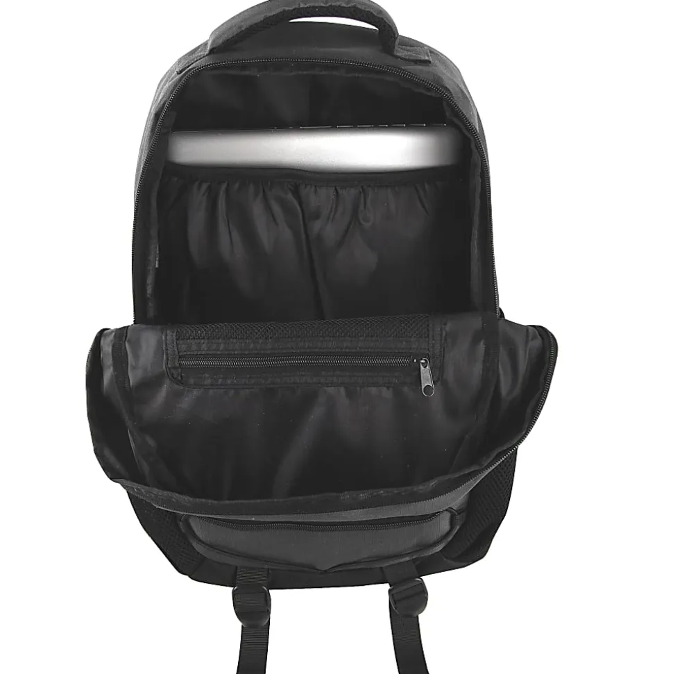 Kelty Deluxe Bungee Backpack With 17" Laptop Pocket, Gray