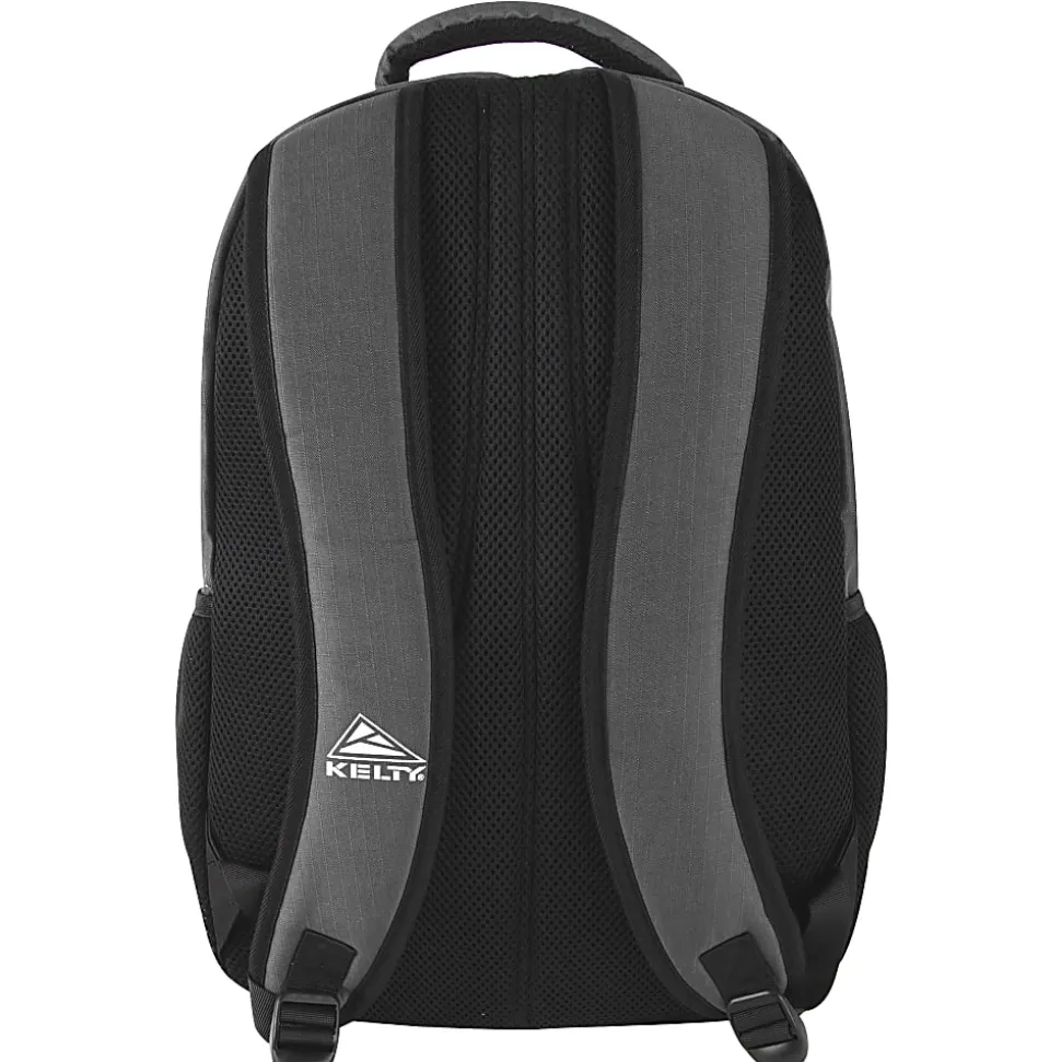 Kelty Deluxe Bungee Backpack With 17" Laptop Pocket, Gray