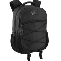 Kelty Deluxe Bungee Backpack With 17" Laptop Pocket, Black