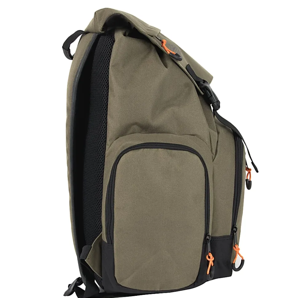 KELTY FLAP TOP BACKPACK WITH LAPTOP SLEEVE IN MAIN COMPARTMENT - Green