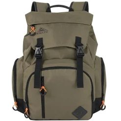KELTY FLAP TOP BACKPACK WITH LAPTOP SLEEVE IN MAIN COMPARTMENT - Green