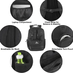 Kelty 4370 Multi-Pocket Backpack With 17