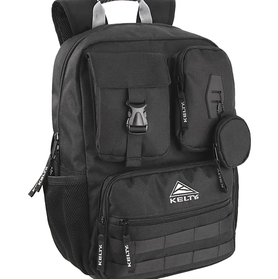 Kelty 4370 Multi-Pocket Backpack With 17" Laptop Sleeve, Black, Total Qty 1