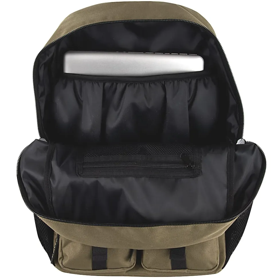 Kelty 4371 Multi-Pocket Backpack With 17" Laptop Sleeve, Green, Total Qty 1