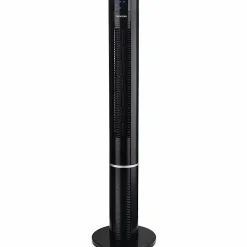 Kenmore Bladeless Tower Fan - 3 Speed - Bladeless, Oscillating, Timer, Energy Efficient - Black