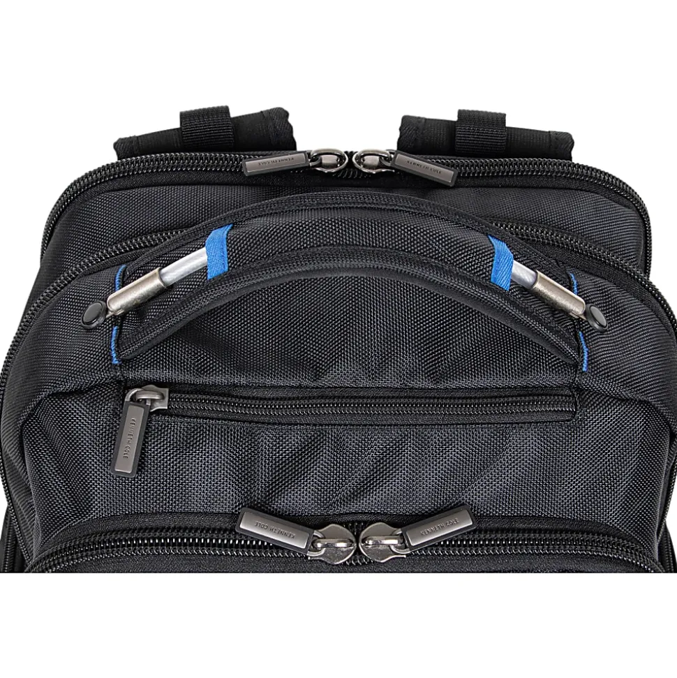 Kenneth Cole Reaction Backpack For 17" Laptops, Black