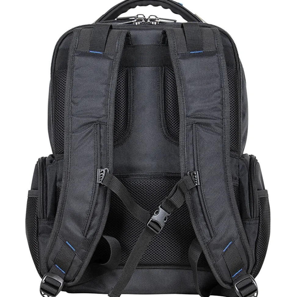 Kenneth Cole Reaction Backpack For 17" Laptops, Black