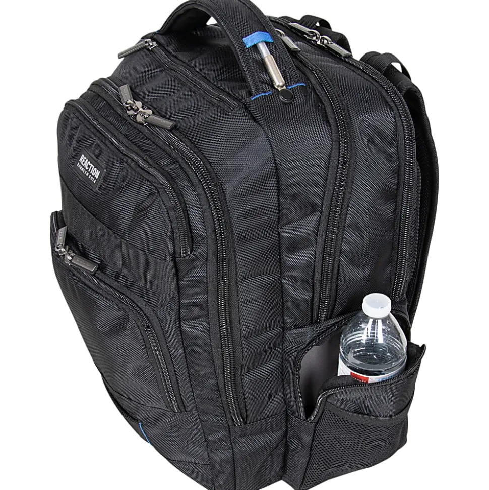 Kenneth Cole Reaction Backpack For 17" Laptops, Black
