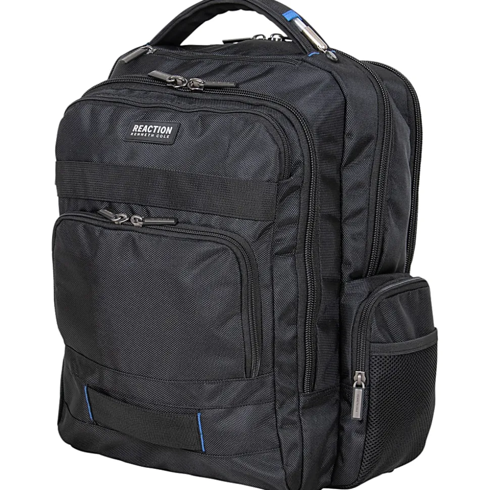 Kenneth Cole Reaction Backpack For 17" Laptops, Black