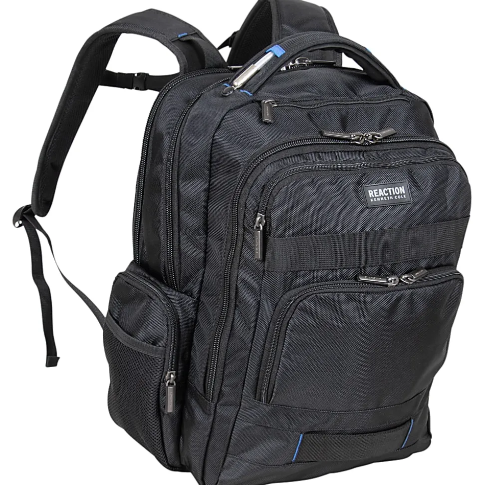 Kenneth Cole Reaction Backpack For 17" Laptops, Black