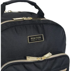 Kenneth Cole Reaction Chevron Quilted Laptop Backpack, Black