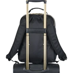 Kenneth Cole Reaction Chevron Quilted Laptop Backpack, Black