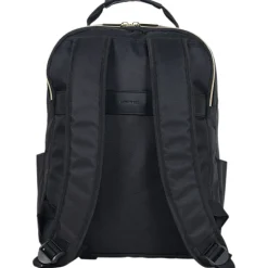 Kenneth Cole Reaction Chevron Quilted Laptop Backpack, Black