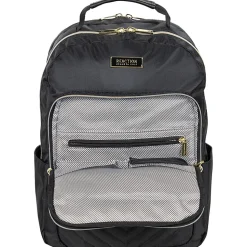Kenneth Cole Reaction Chevron Quilted Laptop Backpack, Black