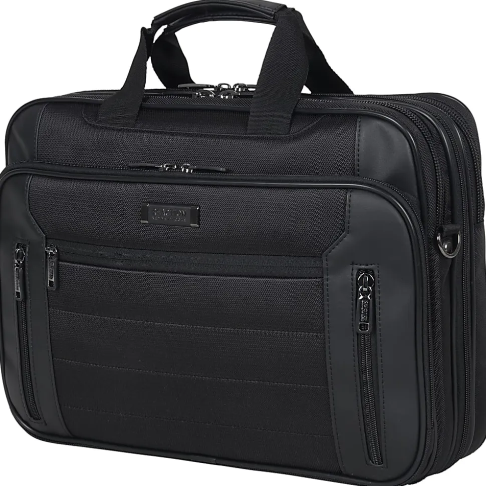 Kenneth Cole Reaction Keystone Collection 17.3" Laptop Case, Black