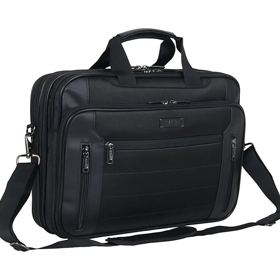 Kenneth Cole Reaction Keystone Collection 17.3" Laptop Case, Black