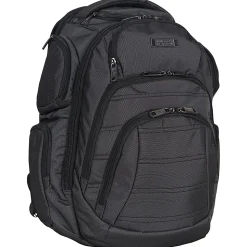Kenneth Cole Reaction Laptop Backpack, Black/Silver