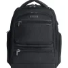 Kenneth Cole Reaction R-Tech Laptop Backpack with USB Charging, Black