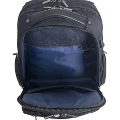 Kenneth Cole Reaction R-Tech Laptop Backpack with USB Charging, Black