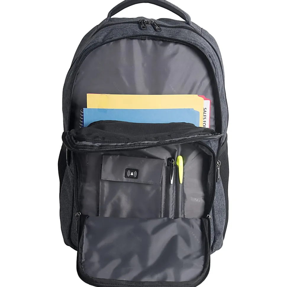 Kenneth Cole Reaction R-Tech Laptop Backpack, Charcoal