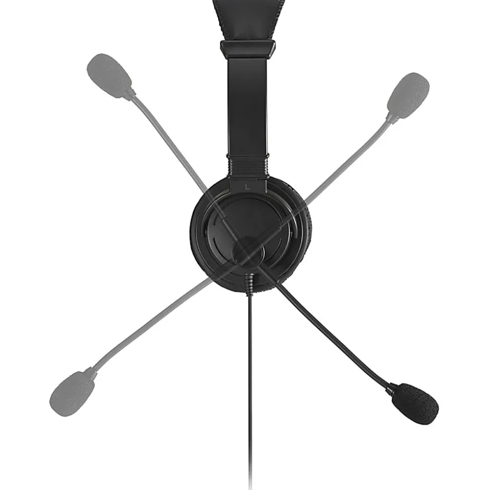 Kensington Classic USB-C Headset with Mic - Stereo - USB Type C - Wired - Over-the-head - Binaural - Circumaural - K97457WW