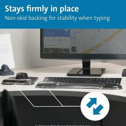 Kensington Duo Gel Mouse Pad Wrist Rest - 1.70