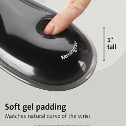 Kensington Duo Gel Mouse Pad Wrist Rest - 1.70