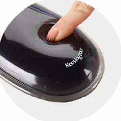 Kensington Duo Gel Mouse Wrist Rest Wave - 1 Each