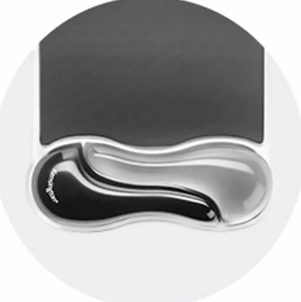 Kensington Duo Gel Mouse Wrist Rest Wave - 1 Each