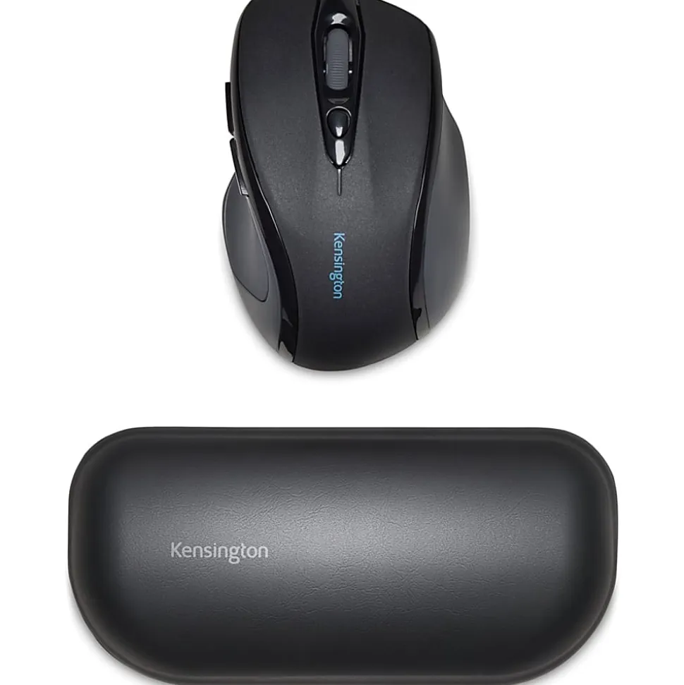 Kensington ErgoSoft Wrist Rest for Standard Mouse, 0.71"H x 6"W x 2.87"D, Gel, Rubber, Skid Proof, 1, TAA Compliant