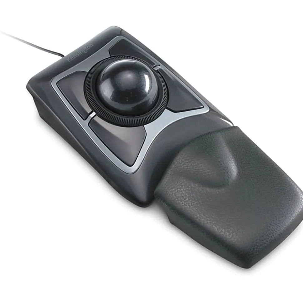 Kensington® Expert Mouse Wired Trackball, Black/Gray
