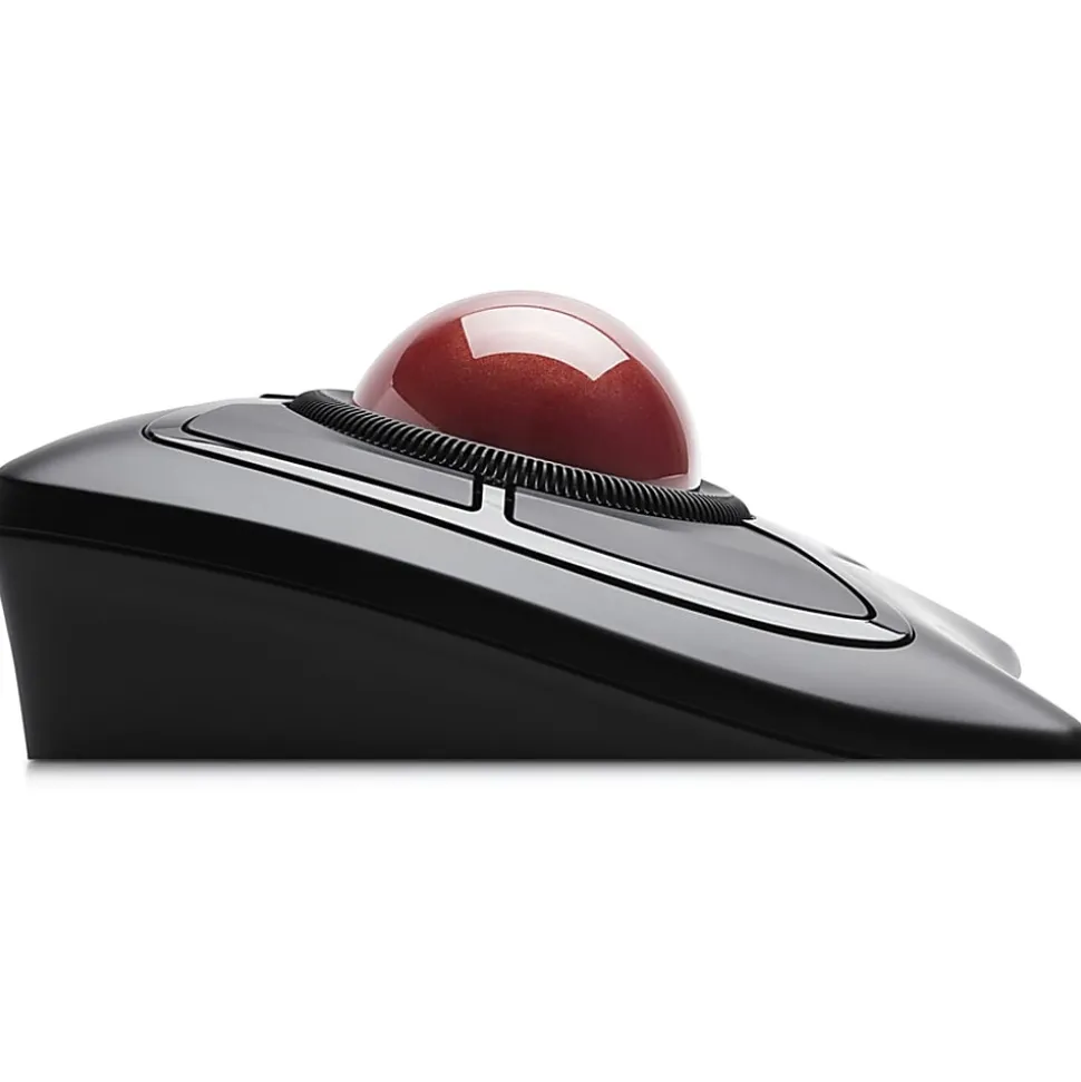 Kensington Expert Wireless Optical Mouse TrackBall, Black