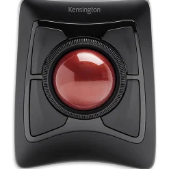 Kensington Expert Wireless Optical Mouse TrackBall, Black