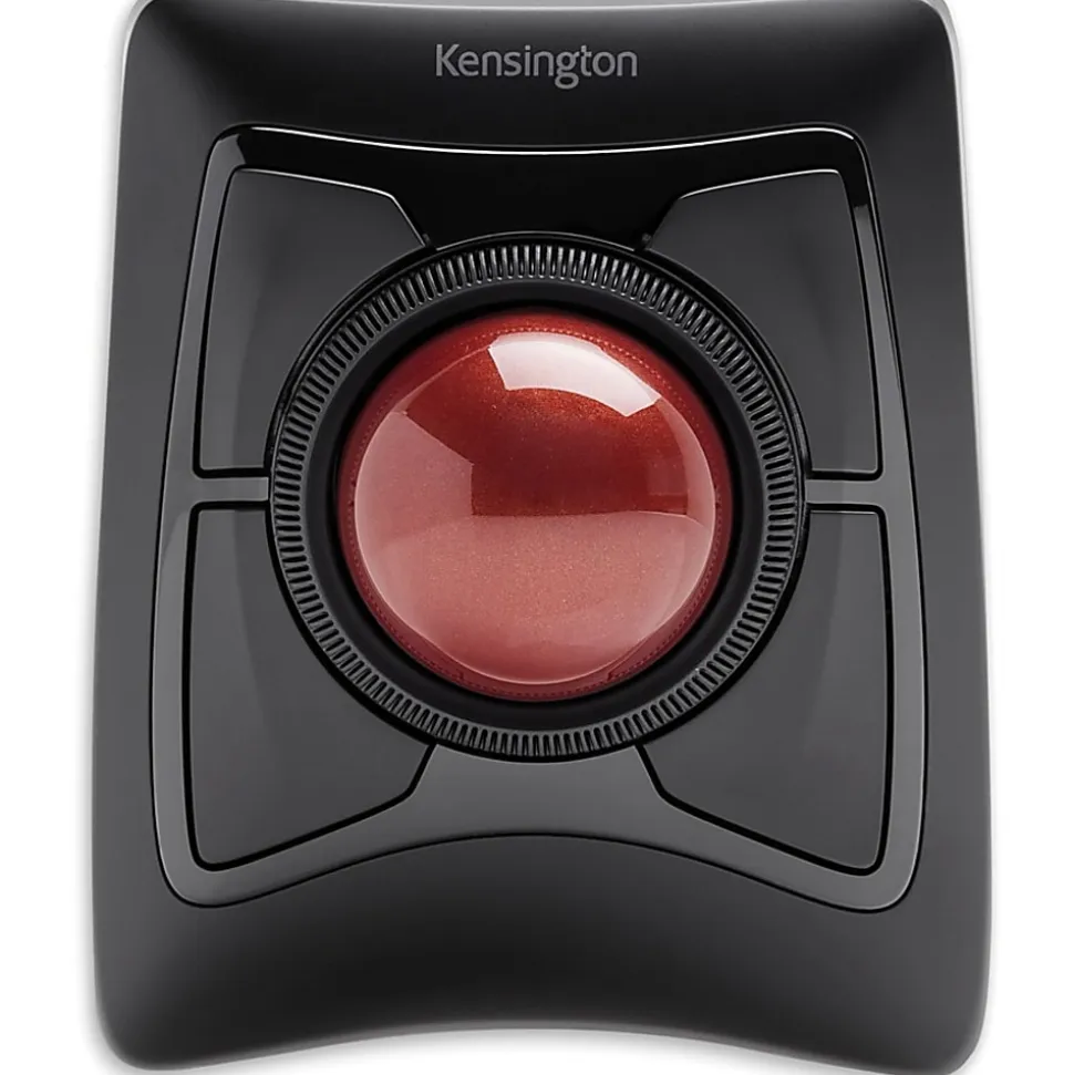 Kensington Expert Wireless Optical Mouse TrackBall, Black