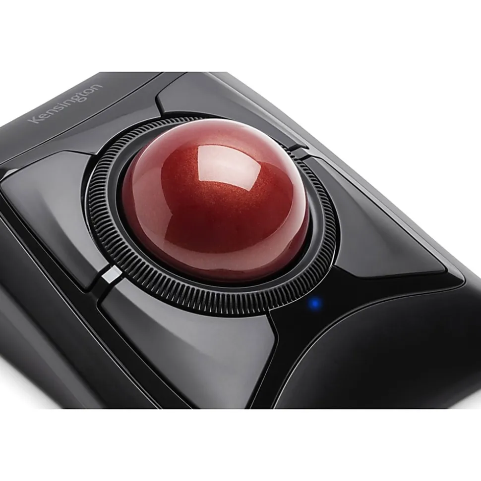 Kensington Expert Wireless Optical Mouse TrackBall, Black