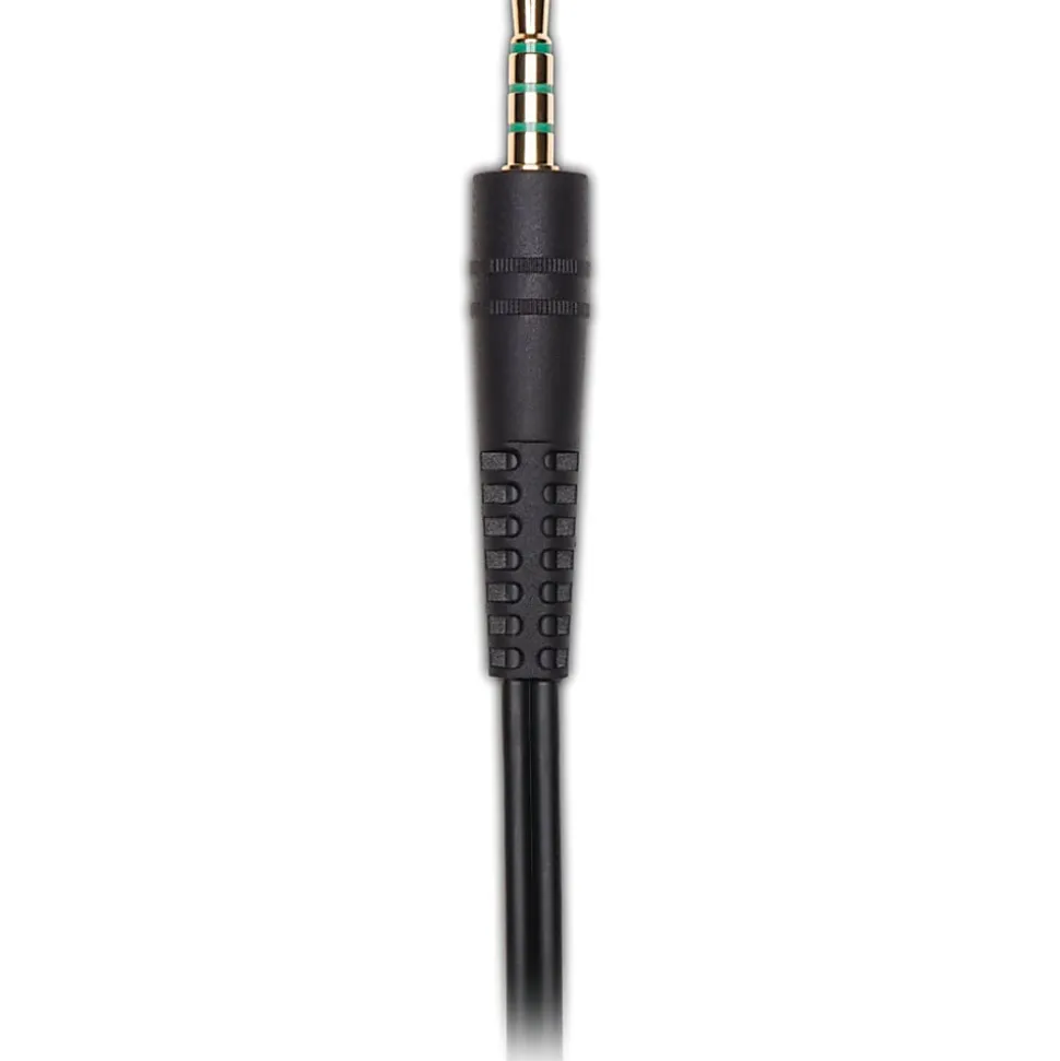 Kensington Hi-Fi Headphones with Microphone - Stereo - Wired - Over-the-head - Binaural - Circumaural - 6 ft Cable - Noise Cancelling Microphone