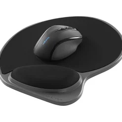 Kensington® Memory Foam Mouse Pad With Wrist Rest, Putty