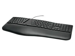 Kensington Pro Fit Ergo Wired Keyboard - Keyboard - USB - US - black