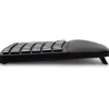 Kensington Pro Fit Ergo Wireless Keyboard and Mouse-Black - USB Wireless Bluetooth/RF 4.0 2.40 GHz Keyboard - K75406US